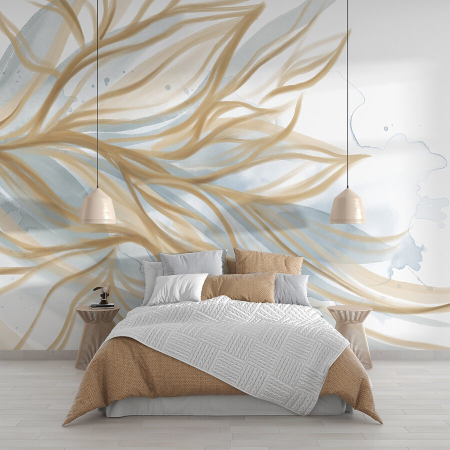 Linhas fluidas de beleza natural.