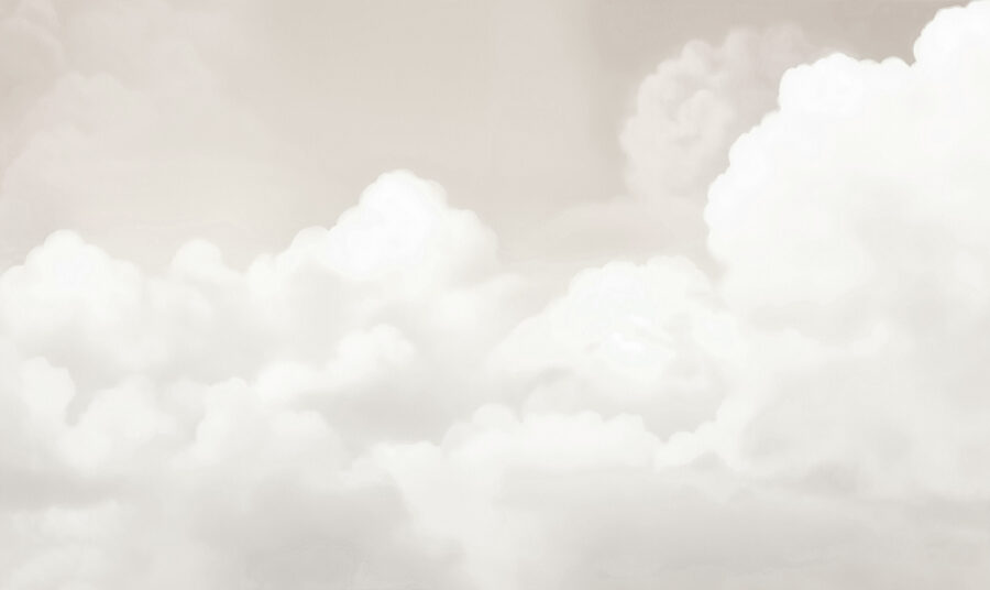 Céu nublado com nuvens