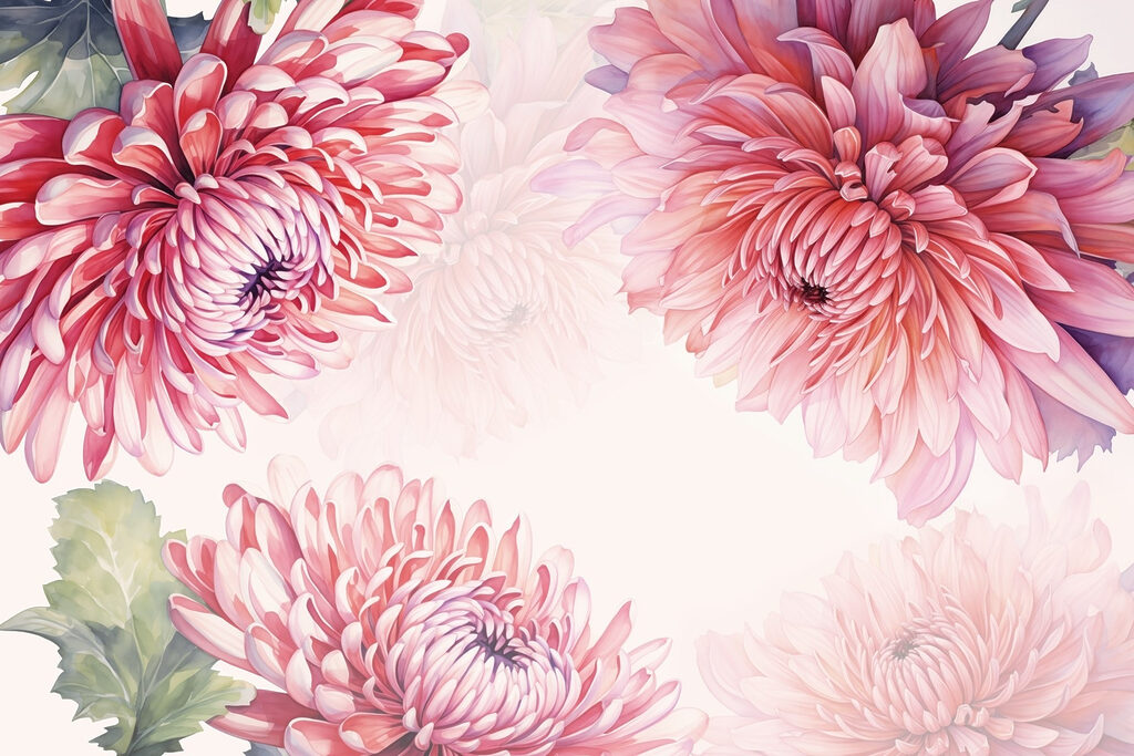 Flores vibrantes em tons suaves Flores vibrantes em tons suaves