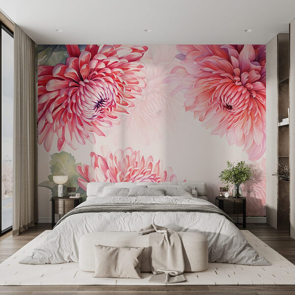 Flores vibrantes em tons suaves Flores vibrantes em tons suaves