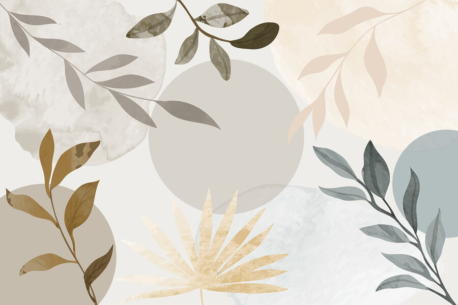 Tons suaves em harmonia natural.