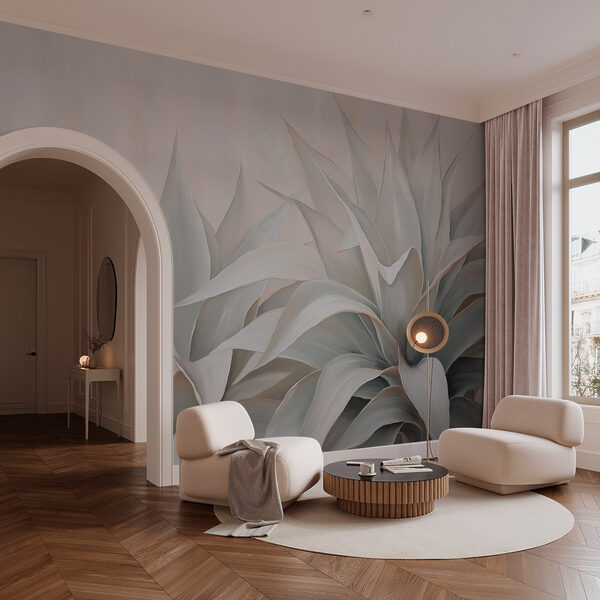 Folhagem elegante em tons suaves. Folhagem elegante em tons suaves.