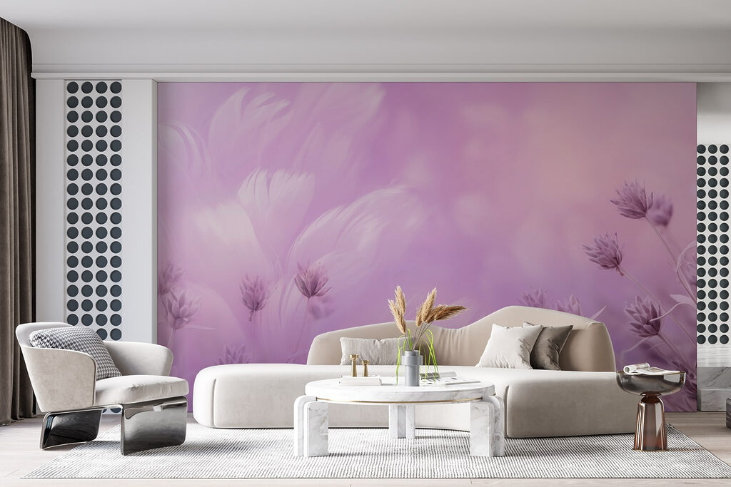 Soft petals in calming hues Soft petals in calming hues