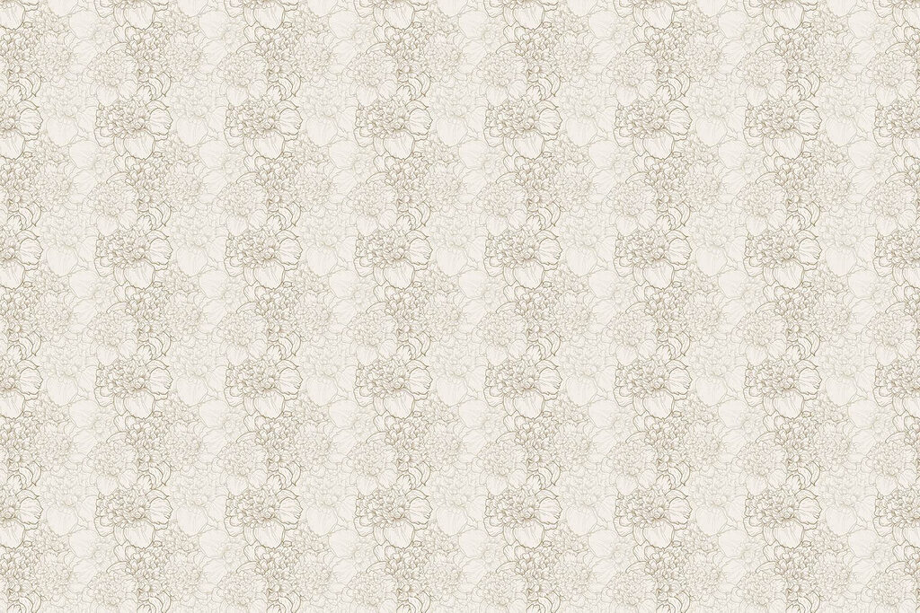 Desenho floral com contornos delicados. Desenho floral com contornos delicados.