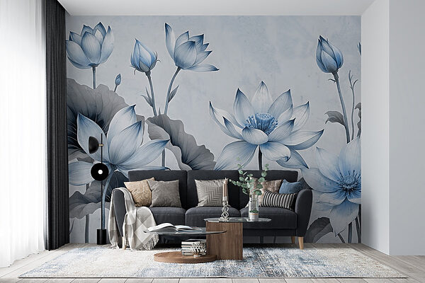 Flores delicadas em tons suaves Flores delicadas em tons suaves