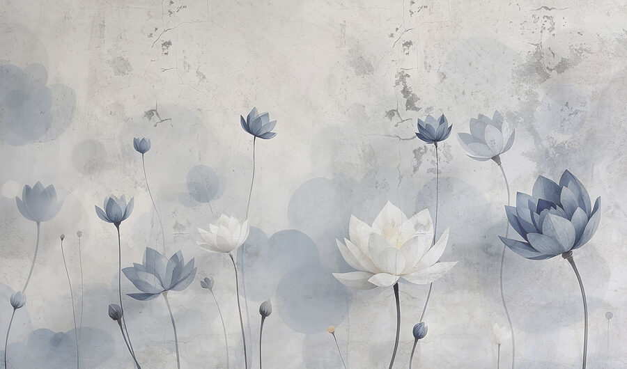 Papel de parede com flores Papel de parede com flores