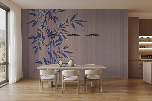 Planta com folhas azuis Planta com folhas azuis