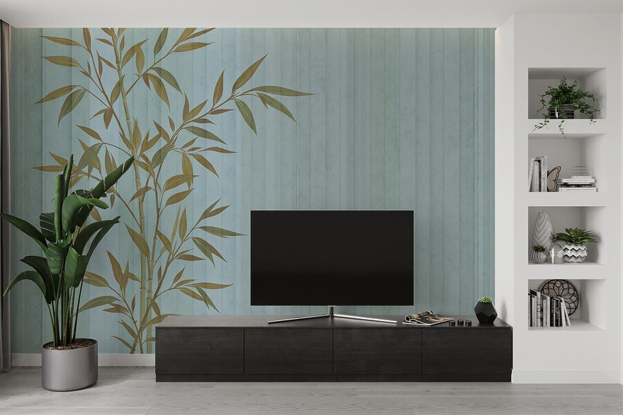 Planta com folhas