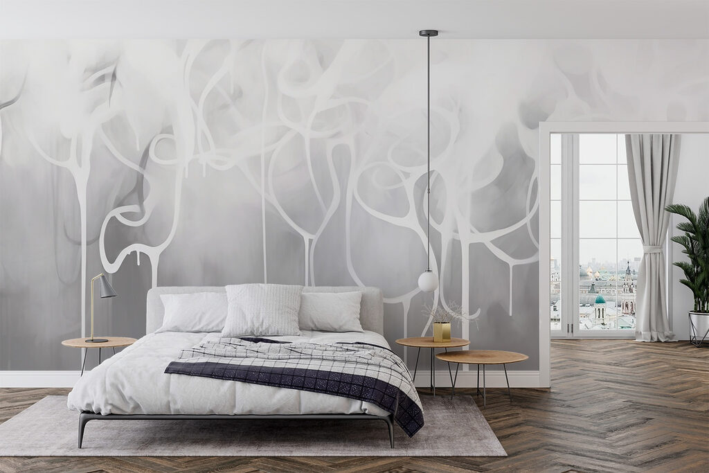 White paint dripping from a cloud White paint dripping from a cloud