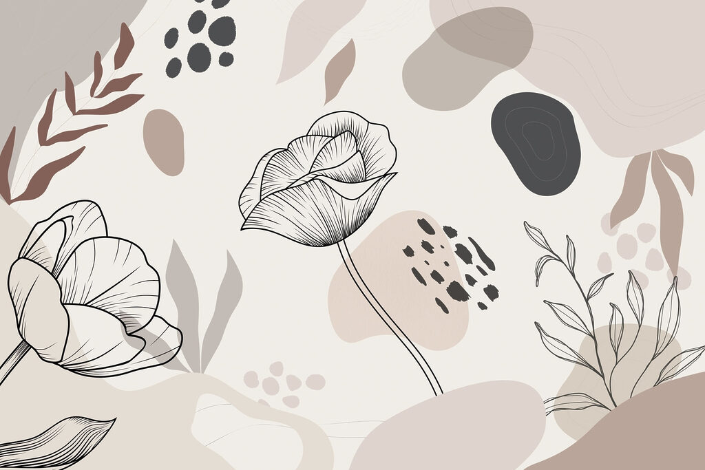 Drawing of flowers and plants Drawing of flowers and plants