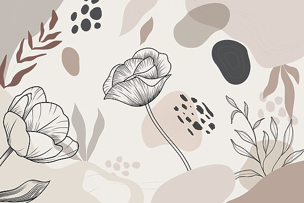 Drawing of flowers and plants Drawing of flowers and plants