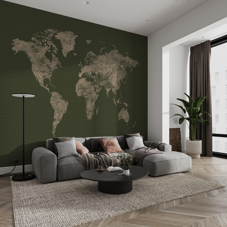Papel de parede Mapa do mundo - Image 2