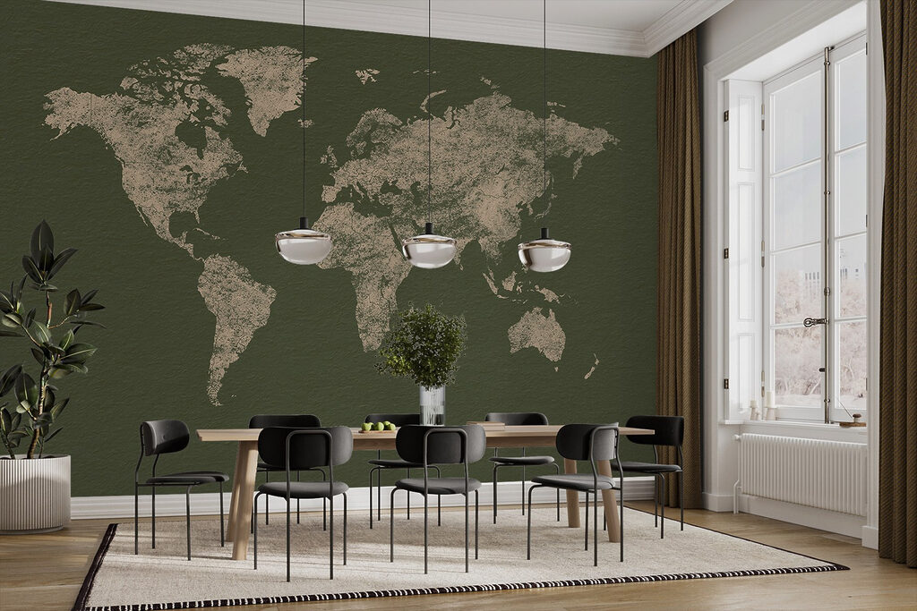 Map of the world Map of the world