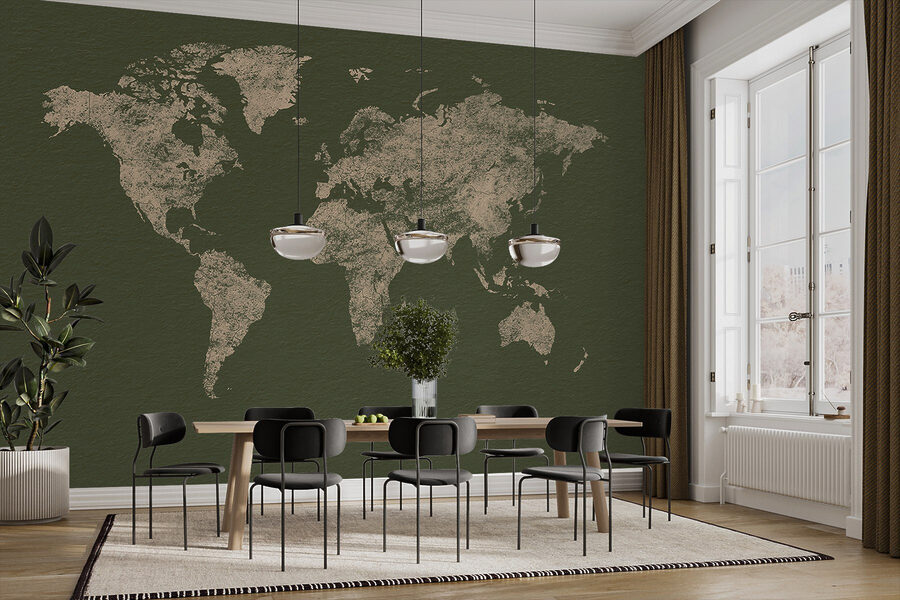 Papel de parede Mapa do mundo - Image 3