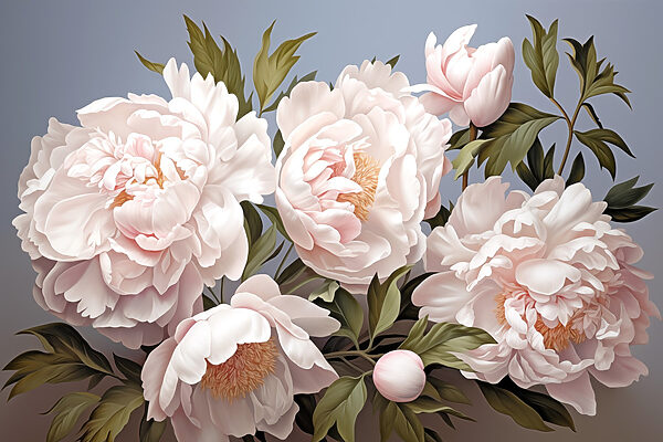 Grupo de flores brancas Grupo de flores brancas