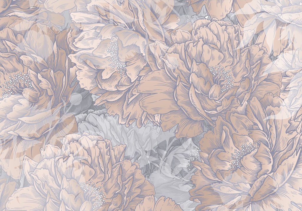 Elegância nos padrões de design floral Elegância nos padrões de design floral