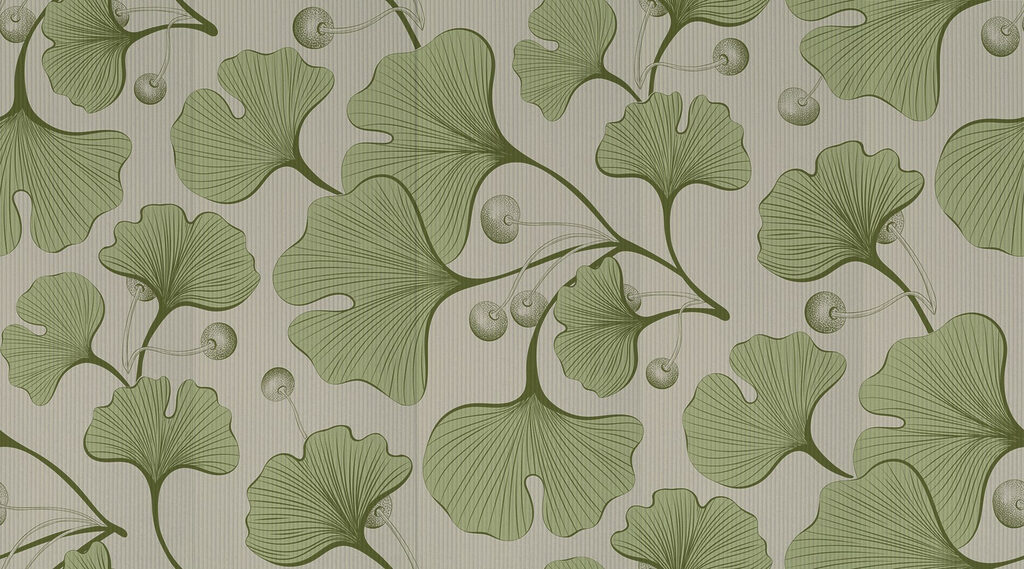 Desenho de padrão de folhas inspirado na natureza. Desenho de padrão de folhas inspirado na natureza.