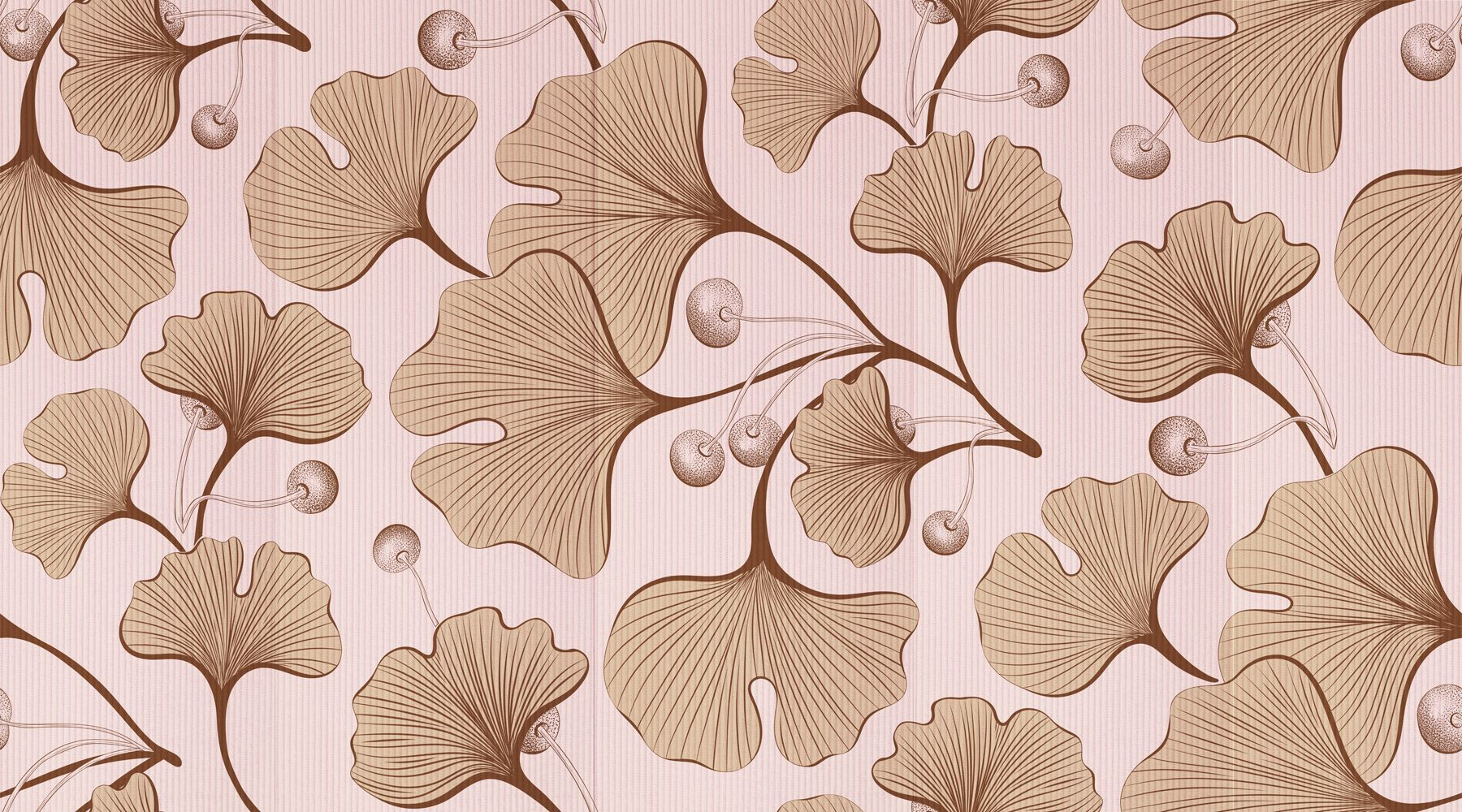 Elegant botanical pattern in soft tones Elegant botanical pattern in soft tones