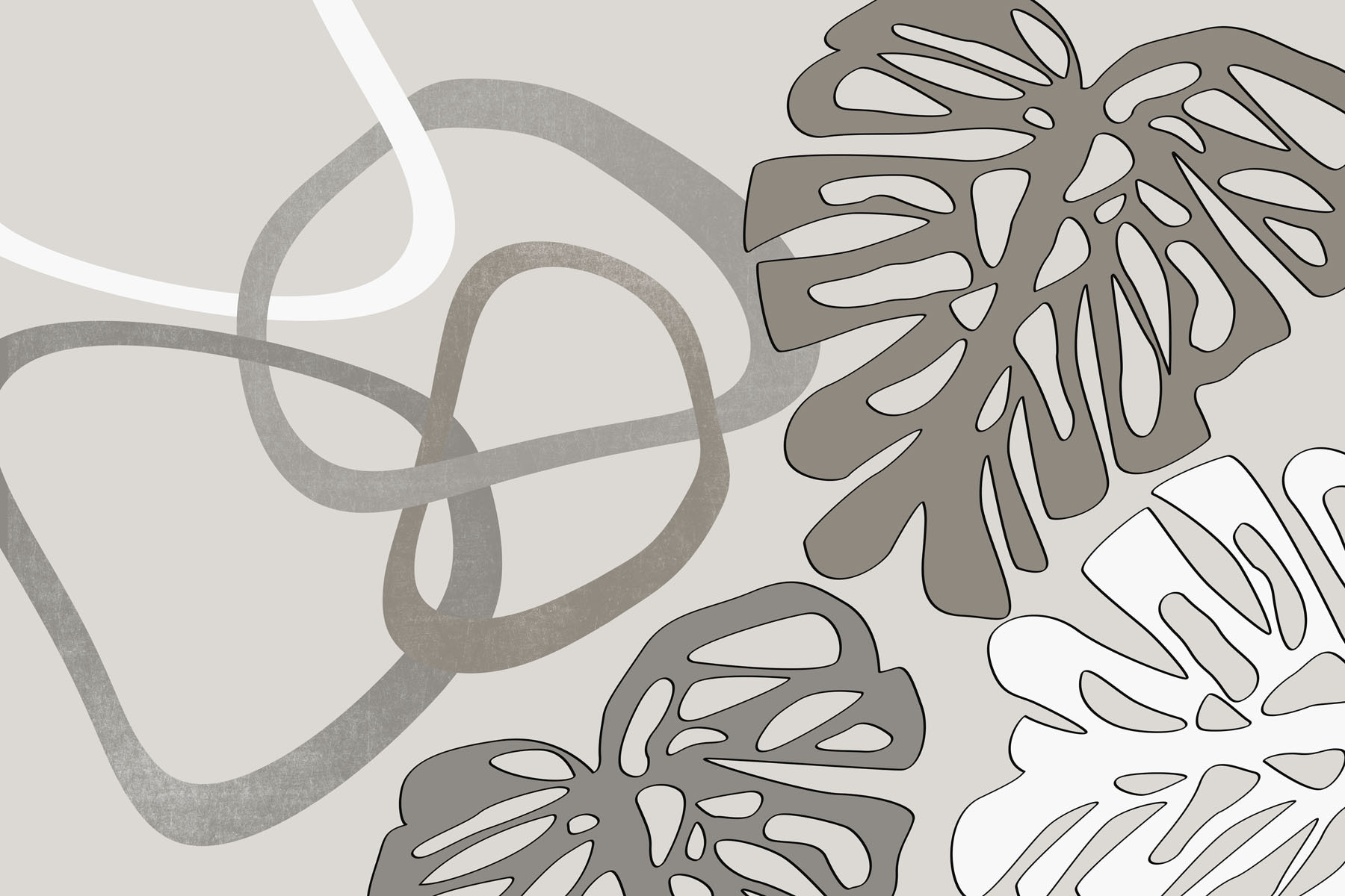 Abstract elegance in neutral tones Abstract elegance in neutral tones