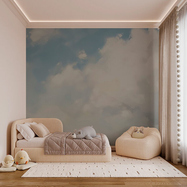 Céu azul com nuvens brancas Céu azul com nuvens brancas