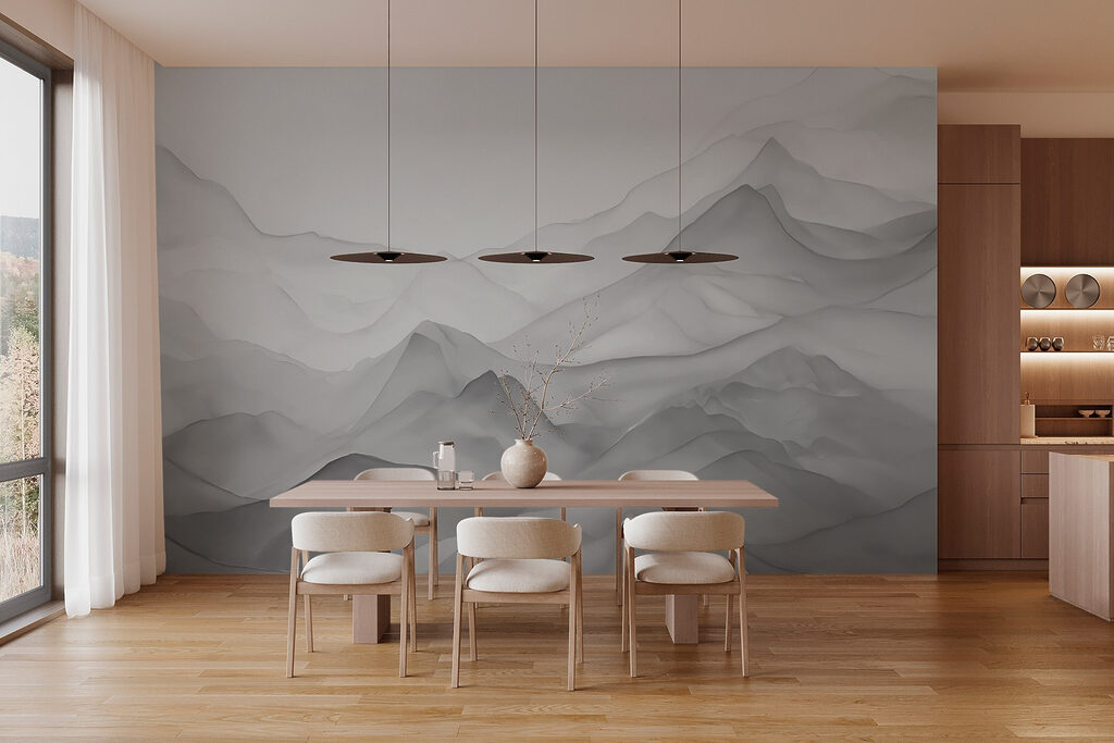 Grey and white mountain range Grey and white mountain range