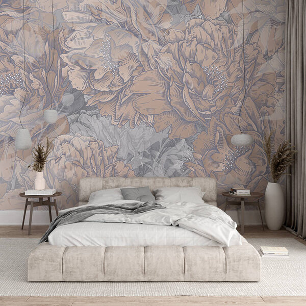 Elegância nos padrões de design floral Elegância nos padrões de design floral
