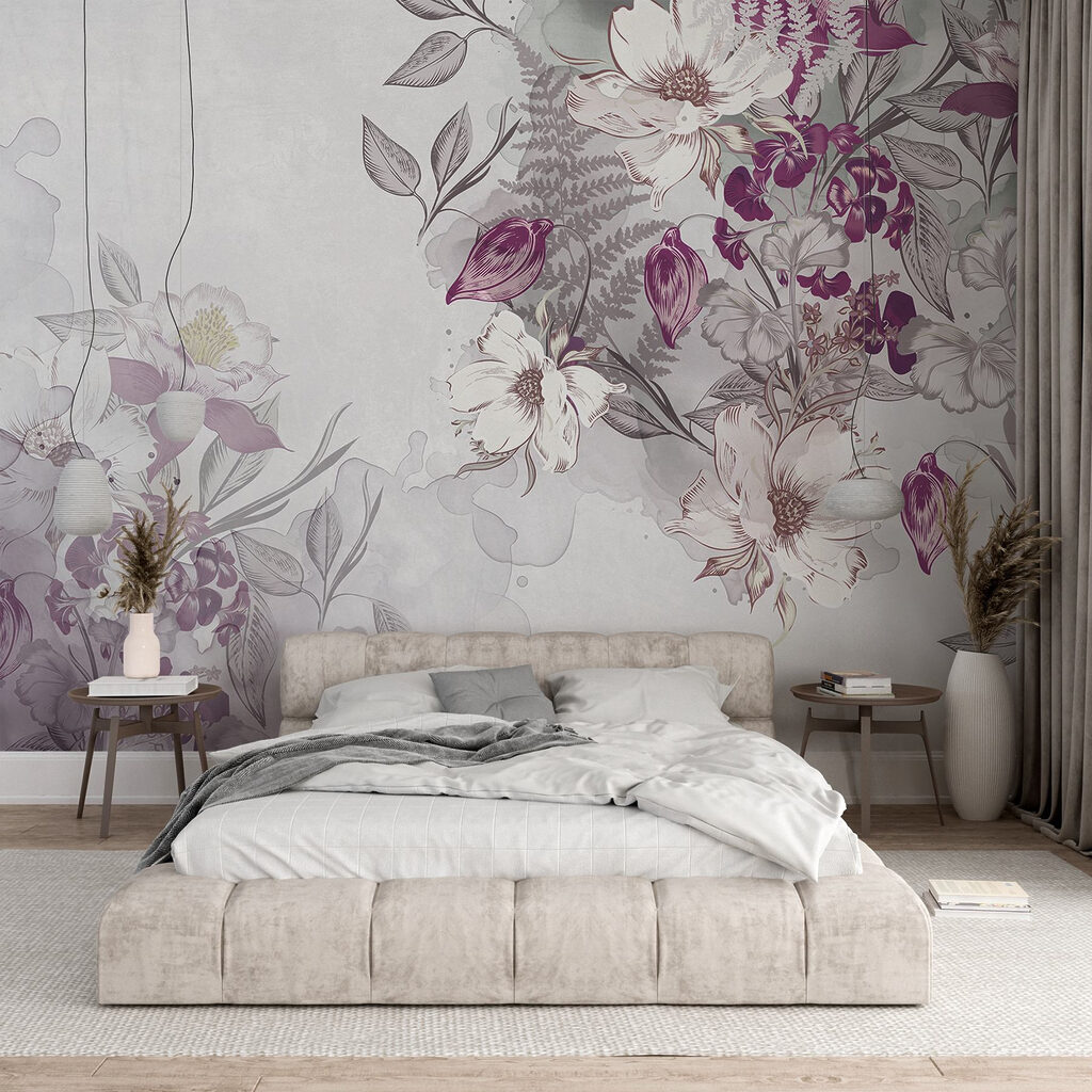 Delicate petals in pastel hues Delicate petals in pastel hues