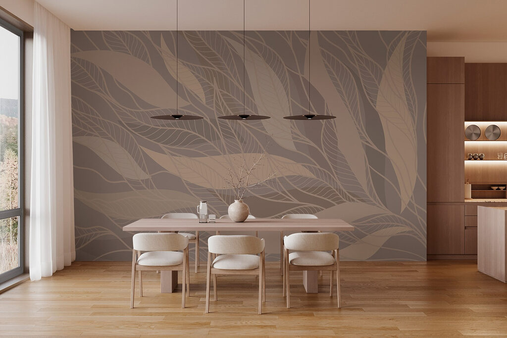 Brown and white pattern