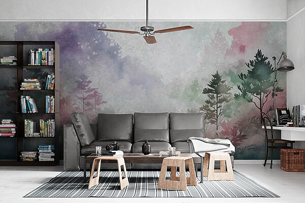 Pintura de árvores e plantas Pintura de árvores e plantas