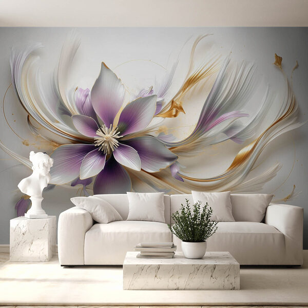 Design floral elegante em tons suaves Design floral elegante em tons suaves