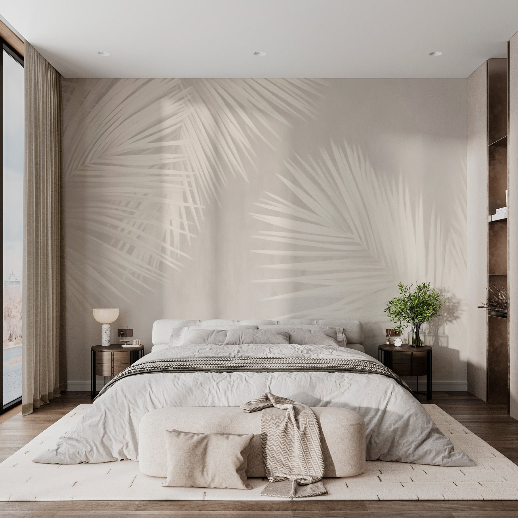 White leaves on a white background White leaves on a white background