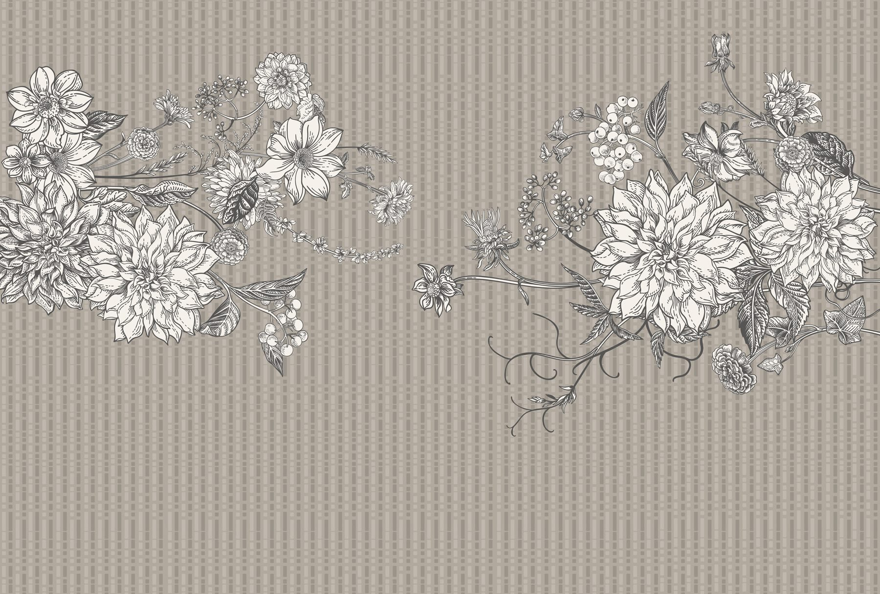 Elegant floral illustration on textured background Elegant floral illustration on textured background