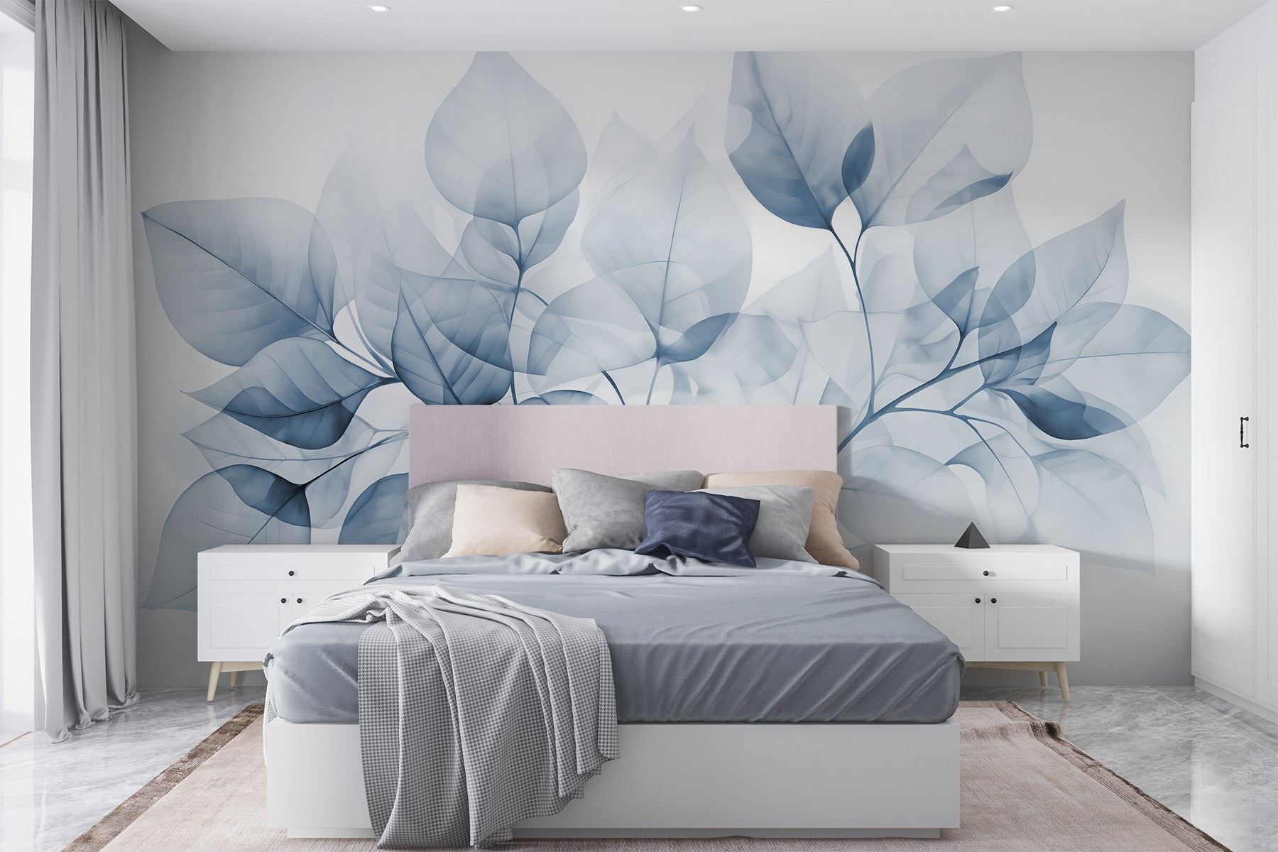 Soft leaves in delicate hues Soft leaves in delicate hues