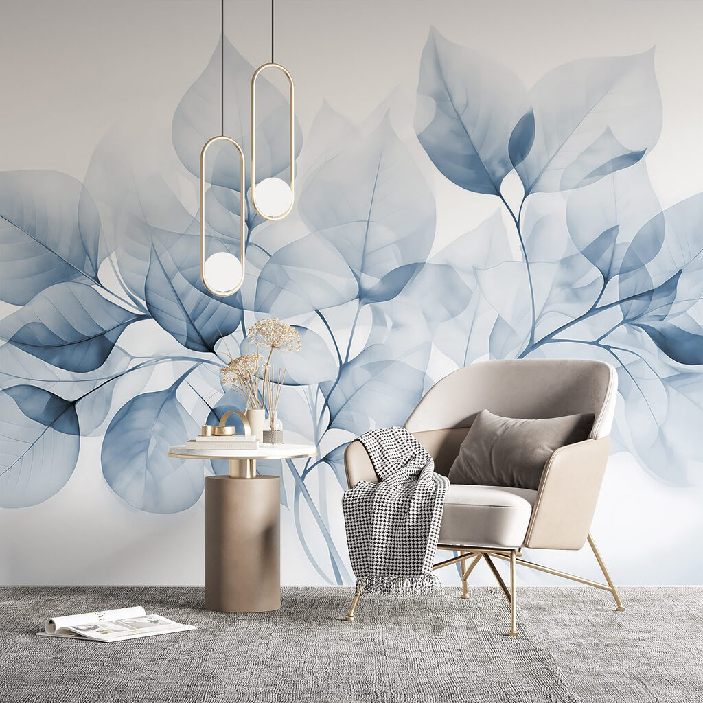 Soft leaves in delicate hues Soft leaves in delicate hues