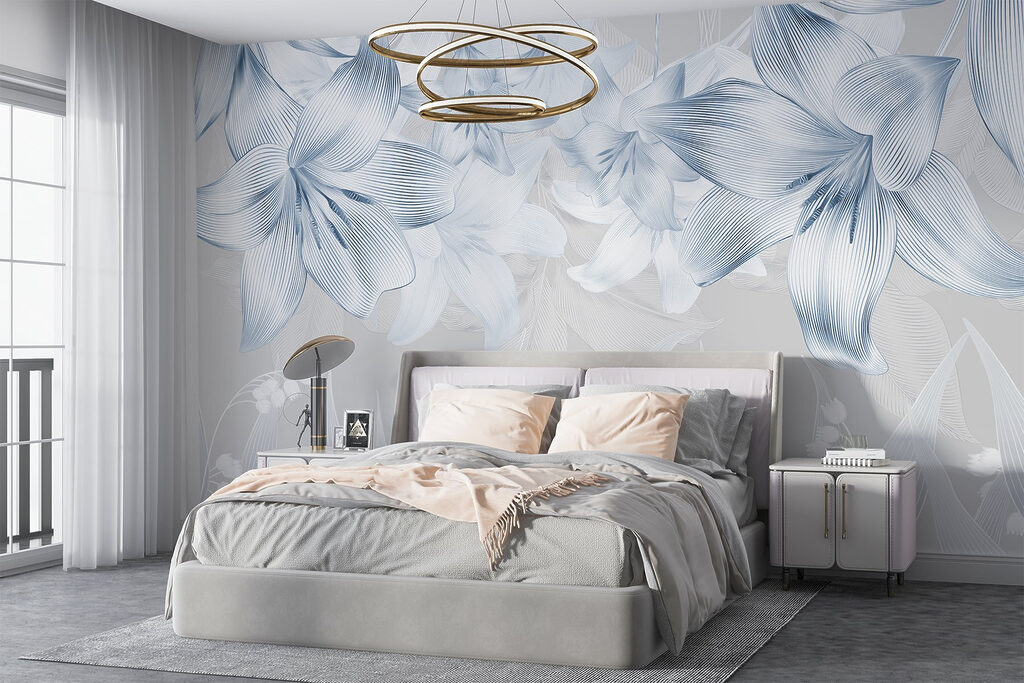 Delicate blooms in subtle shades