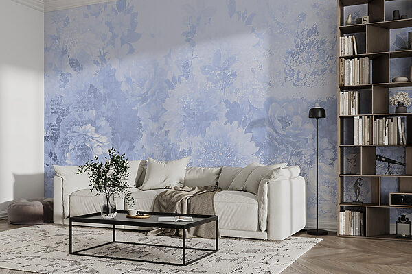 Elegância floral suave em tons pálidos Elegância floral suave em tons pálidos