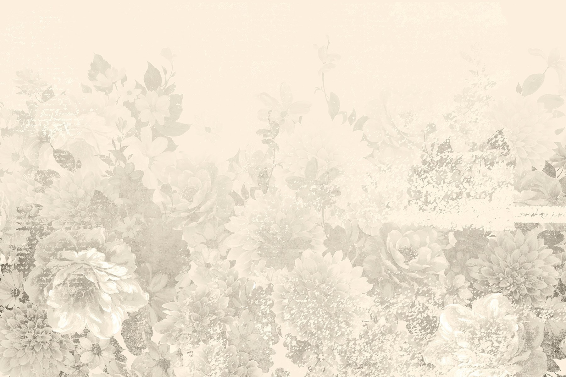 Delicate floral patterns in soft hues Delicate floral patterns in soft hues