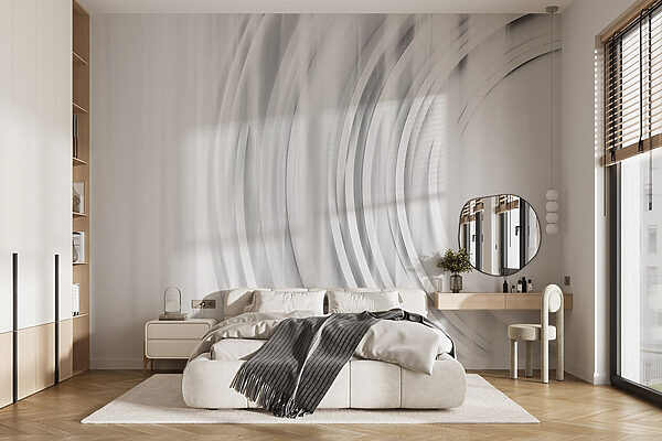 Fundo branco e cinzento com círculos Fundo branco e cinzento com círculos