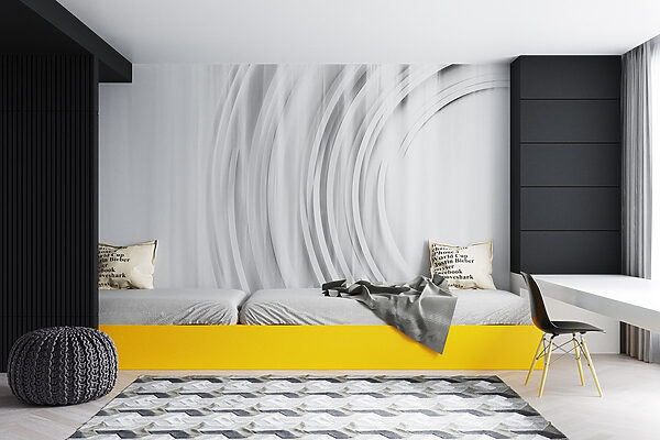 Fundo branco e cinzento com círculos Fundo branco e cinzento com círculos