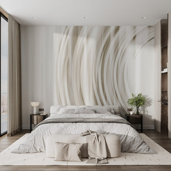 Fundo branco e cinzento com círculos Fundo branco e cinzento com círculos