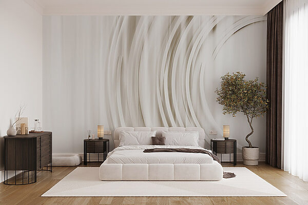 Fundo branco e cinzento com círculos Fundo branco e cinzento com círculos