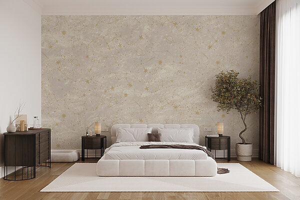 Papel de parede Padrões celestiais sobre um fundo suave (REF: w08931) Papel de parede Papel de parede Padrões celestiais sobre um fundo suave (REF: w08931)