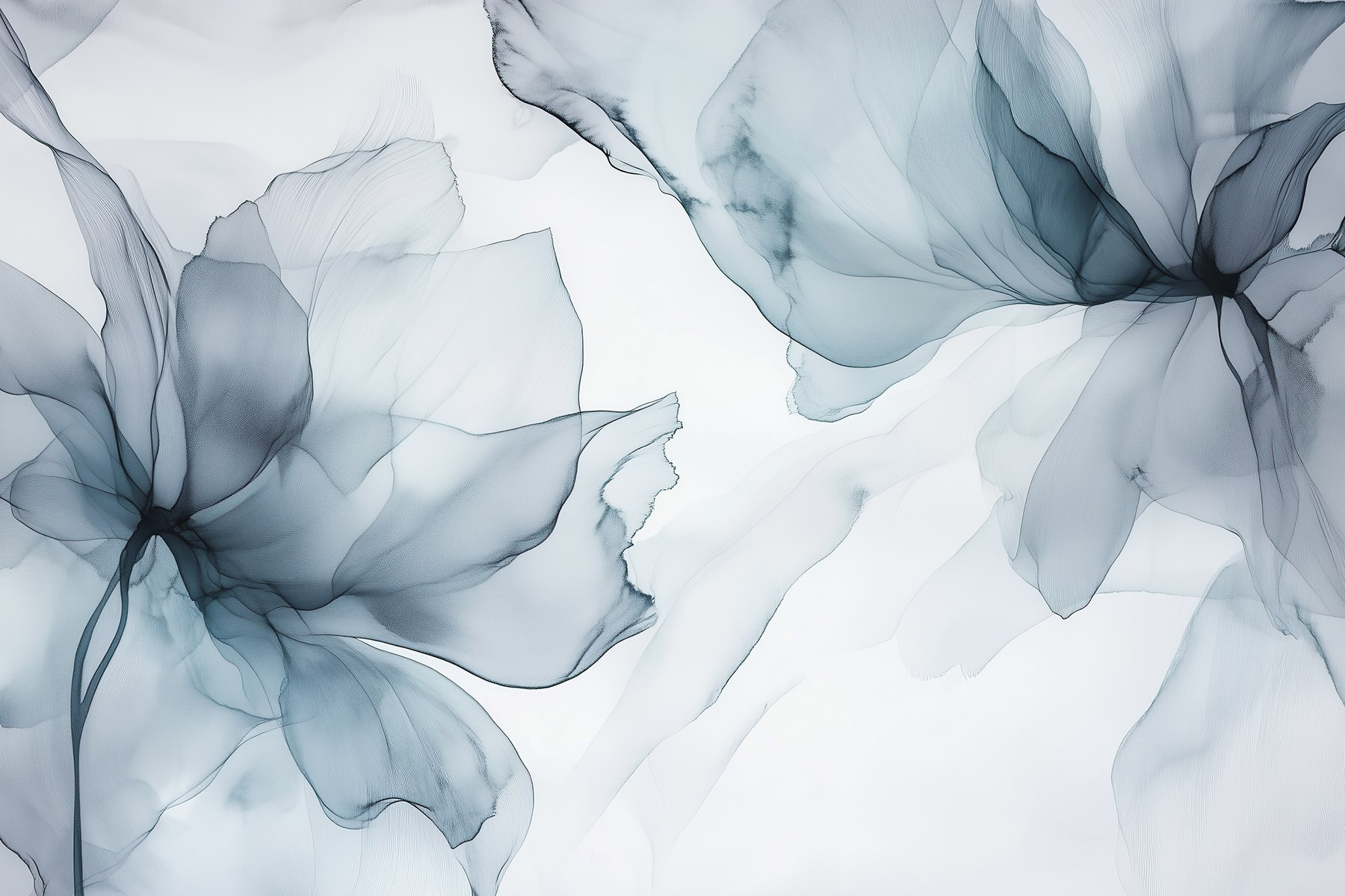 Delicate petals in soft hues