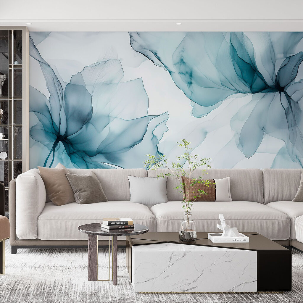 Delicate petals in soft hues