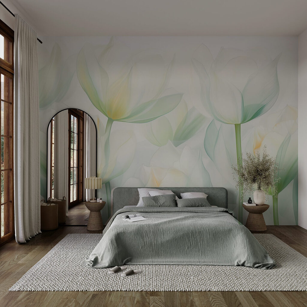 Soft petals in gentle hues Soft petals in gentle hues