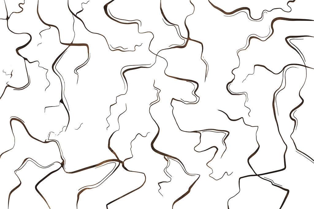 Curvas e linhas em contraste Curvas e linhas em contraste