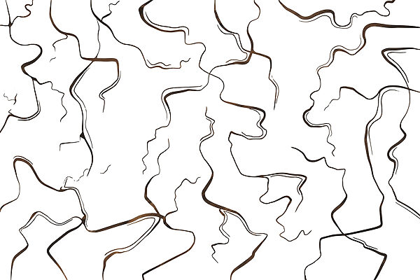 Curvas e linhas em contraste Curvas e linhas em contraste