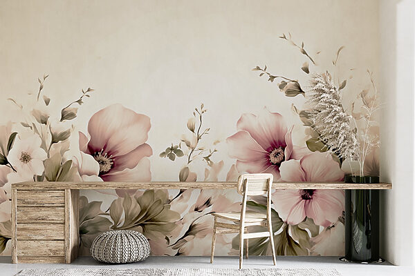 Flores delicadas em tons suaves. Flores delicadas em tons suaves.