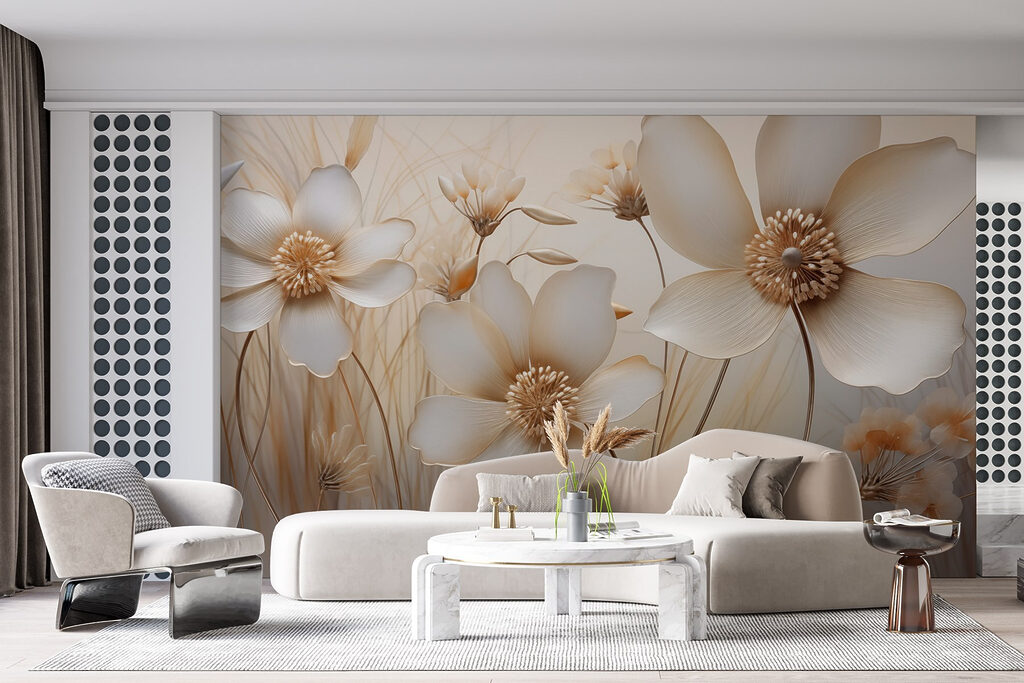 Delicate flowers in soft hues Delicate flowers in soft hues