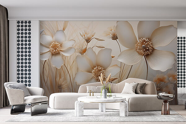 Flores delicadas em tons suaves. Flores delicadas em tons suaves.
